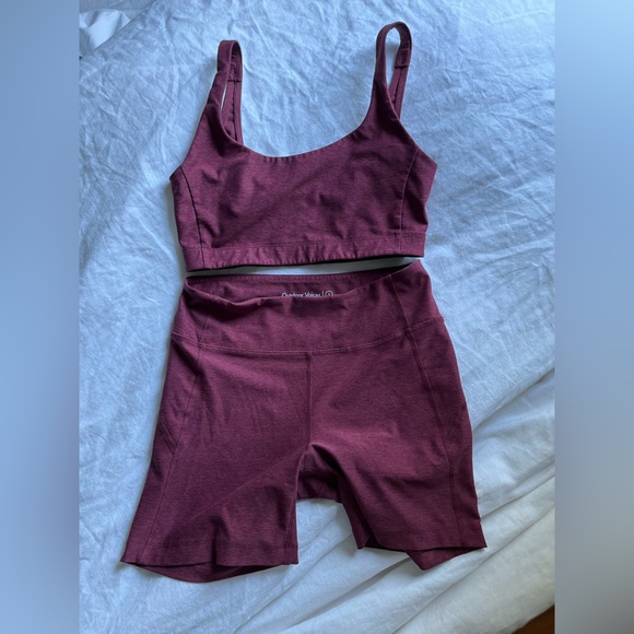 Outdoor Voices Double Time set Small - Picture 1 of 5